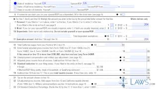 Form 540NR California Nonresident or Part Year Resident Income Tax Return [upl. by Ayle]