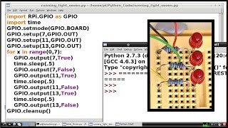 Raspberry Pi Robotics 1 GPIO Control [upl. by Nnaeitak935]