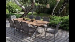 MOBILIER DE JARDIN CONTEMPORAIN BY SUN MOBILIER BORDEAUX [upl. by Ardnal]