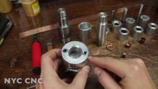 Making Copper Bullet Jackets Machining Punching amp Drawing Dies Part 2 [upl. by Mosira]