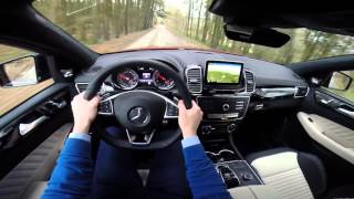 Mercedes GLE Coupe 450 AMG 4Matic 367HP POV test drive GoPro [upl. by Russom109]