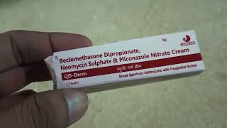 Beclomethasone Dipropionate Clotrimazole amp Neomycin Sulphate Cream Uses In Hindi  QD Derm Cream [upl. by Ayotahc]