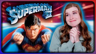 Im smitten First time watching SUPERMAN II  Movie Reaction [upl. by Joachima]