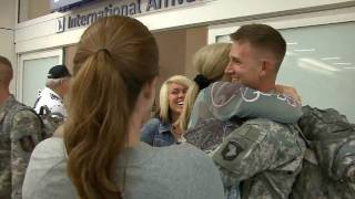 Troops at DFW Jul 3 2010 [upl. by Poole468]