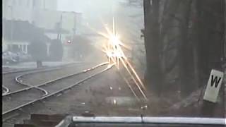 New Hampshire Northcoast train through Somersorth NH 1997 [upl. by Demb]