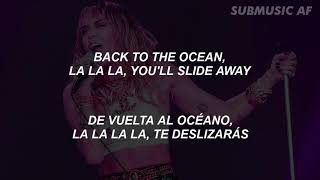 Miley Cyrus  Slide Away Subtitulado EspañolIngles [upl. by Luapnhoj761]