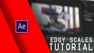 How to make edgy scales on After Effects oneframe scales [upl. by Ettecul]