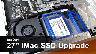 Late 2009 27quot iMac Optical Drive to SSD Upgrade [upl. by Suraved]