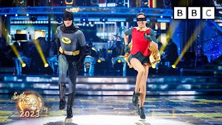 Nigel Harman and Katya Jones Jive to Batman Theme by Neal Hefti amp his Orchestra ✨ BBC Strictly 2023 [upl. by Leia]