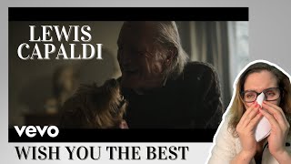 LucieV Reacts fort the first time Lewis Capaldi  Wish You The Best Official Video [upl. by Ayvid145]