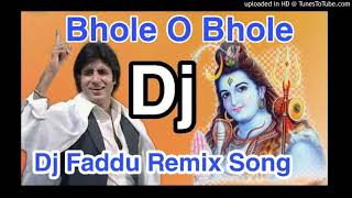 Bhole O Bhole DJ Dholki MixRemix Song Abhitab BachanBhole Tu Rutha To [upl. by Aicetel]