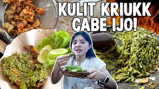 KULIT CRISPY CABE IJO SUPER BRUTAL BIKIN NAFSU MAKAN [upl. by Mehetabel]