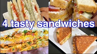 4 Tasty Sandwiches [upl. by Way]