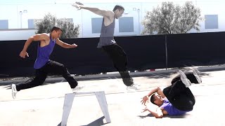 Aprenda o ROLAMENTO do Parkour • Tutorial em Português [upl. by Hsepid]