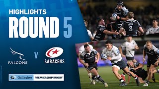 Newcastle v Saracens  HIGHLIGHTS  Dan Shines For Sarries  Gallagher Premiership 202324 [upl. by Nnylaehs]