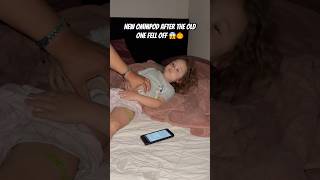 INSULIN PUMP SITE CHANGE WHILE SHE SNORES T1D OMNIPOD DIABETICTODDLER [upl. by Rettuc]