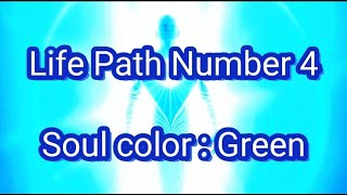 54 Life Path Number 4 Soul color Green Mastering Numerology [upl. by Oicaro284]