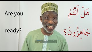 Arabic Vocabulary in Action with Dr Imran Alawiye 11 [upl. by Ecirual]