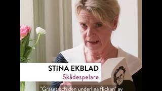 Stina Ekblad läser Gräset och den underliga flickan av Werner Aspenström [upl. by Anay]