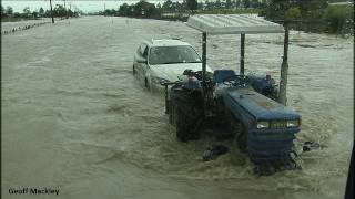 Flooding West Coast South Island New Zealand [upl. by Ahtelrac438]