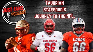 NFL Draft Prospect Taurrian Stafford Interview His Journey to the NFL [upl. by Leifeste]