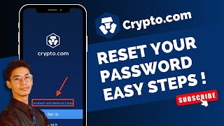 How to Reset Cryptocom Account Password [upl. by Adnahcal413]