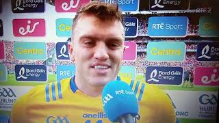 Shane O Donnell on Clare Historic Win against Cork Sunday 21st July 2024 Up the Banner County [upl. by Lodie]