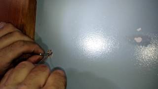 How to remove a toggle bolt without losing the anchor behind the wall [upl. by Ariek]