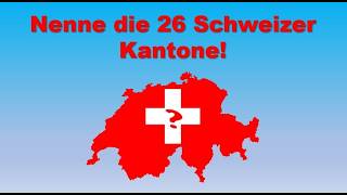 Kennst du alle 26 Kantone der Schweiz 😎 [upl. by Adolf665]