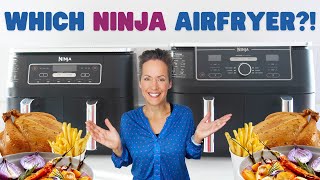 Which Ninja Air Fryer for a family of 4 Foodi Dual Zone V Dual Zone Max [upl. by Odradlig506]