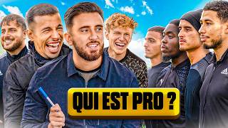 QUI EST LE JOUEUR PRO  ft Walid Sax et Hamza [upl. by Arbma204]