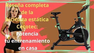 Reseña completa de la bicicleta estática Cecotec  Potencia tu entrenamiento en casa [upl. by Tteve419]