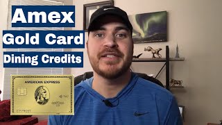 Amex Gold Card 120 Dining Credits What to Know [upl. by Hoxie]