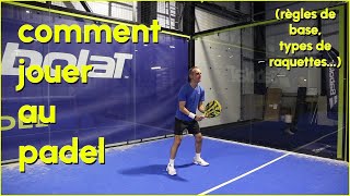 COMMENT JOUER AU PADEL   SPORTSYSTEM [upl. by Eveam502]