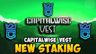 CAPITALWISE VEST  NEW STAKING ADDED BNB amp SOL STAKING  EARN UP TO 18 DAILY [upl. by Presley642]