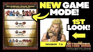 Magnum TA Preview  a NEW game mode  RetroMania Wrestling [upl. by Moishe]