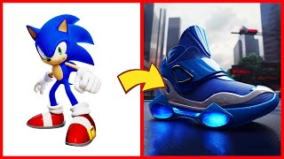 SONIC the Hedgehog ALL CHARACTERS as SNEAKER 2024 [upl. by Ortrud]