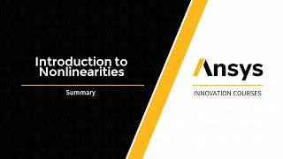 Structural Nonlinearity — Course Summary [upl. by Atinuhs91]