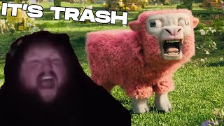 CaseOh Reacts to A Minecraft Movie trailer [upl. by Joab]