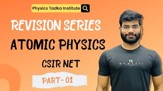 revision series  csir net  atomic physics  bohr model hydrogen atom short notes  gate [upl. by Annoid]