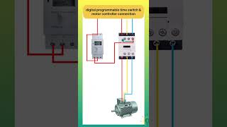 Engine Control Using a Digital Timer Switch  shorts motorcontrol timer ElectricalAcademy2024 [upl. by Patric891]