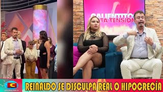 Reinaldo VASQUEZ se disculpa con Cinthya Coppiano verdad o show [upl. by Htebarual98]