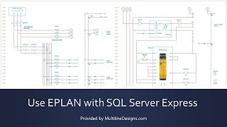 Use EPLAN with SQL Server Express [upl. by Haianeb]