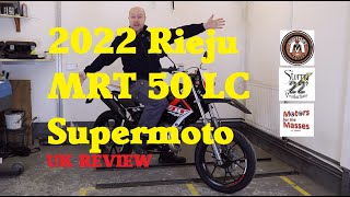 2022 RIEJU MRT 50 LC UK Review [upl. by Lorant458]