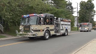 2022 Annual Sussex County NJ Firemens Parade 10122 [upl. by Lusar]