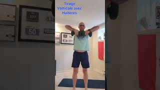 Tirage Verticale avec Haltères  Upright Row with DB [upl. by Notsirk]