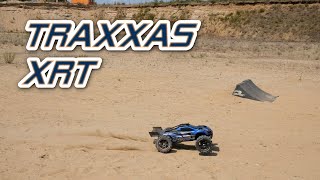 Traxxas XRT  800kv Hobbywing mit Traxxas XMaxx German [upl. by Aicilic77]