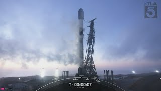 SpaceX launches rocket in SoCal [upl. by Tebor393]