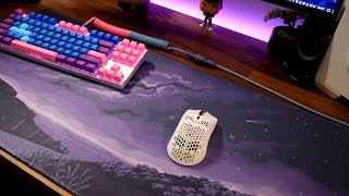 Pixel Comet Desk Pad By Kinetic Labs Unboxing [upl. by Bensky315]