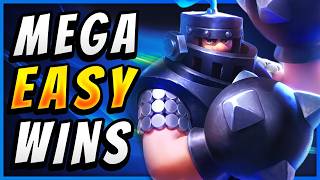 NEW MEGA KNIGHT DECK SMASHES the CLASH ROYALE META [upl. by Hannahoj]